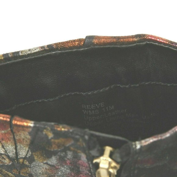 Kenneth Cole Reeve Floral High Heel Ankle Boot 11M - Picture 6 of 12